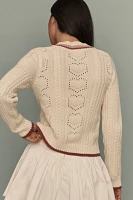 Maeve Asymmetrical Cardigan Sweater