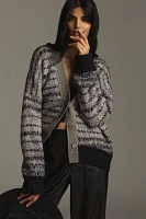 Pilcro Mash-Up V-Neck Cardigan Sweater