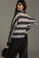 Pilcro Mash-Up V-Neck Cardigan Sweater