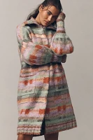 By Anthropologie Brushed Cardigan Sweater Coat