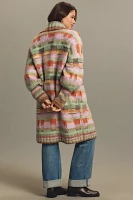 By Anthropologie Brushed Cardigan Sweater Coat