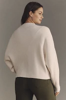 The Meredith Mock-Neck Sweater by Maeve