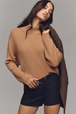 The Meredith Mock-Neck Sweater by Maeve