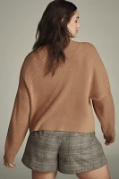 The Meredith Mock-Neck Sweater by Maeve