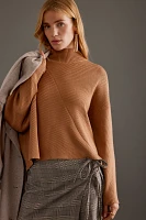 The Meredith Mock-Neck Sweater by Maeve