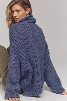 By Anthropologie Chunky Turtleneck Sweater