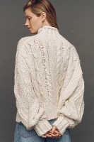 By Anthropologie Fisherman Sweater