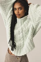 By Anthropologie Fisherman Sweater