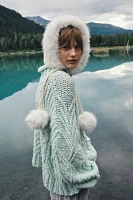 By Anthropologie Fisherman Sweater