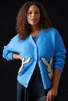 Maeve Bunny Slope Cardigan Sweater
