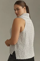 Pilcro Slouchy Turtleneck Sweater Tank