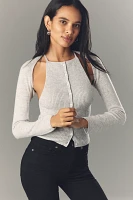 By Anthropologie Wool & Cashmere Shrug Sweater