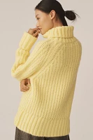 Pilcro Chunky Turtleneck Pullover Sweater