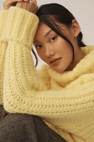 Pilcro Chunky Turtleneck Pullover Sweater