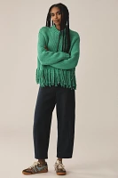 The Wolf Gang Verde Fringe Sweater