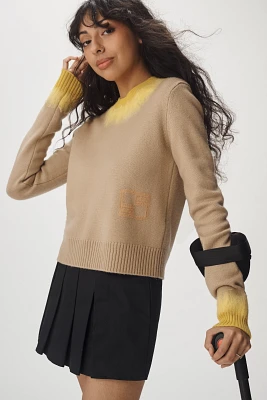 Beatrice .b Gradient Pullover Wool Sweater