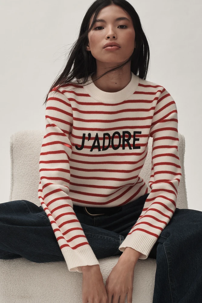 Endless Rose J'Adore Striped Sweater