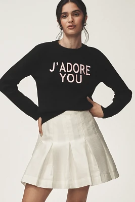 Endless Rose J'Adore You Motif Sweater