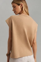 The Noah Muscle Sweater Tank by Maeve