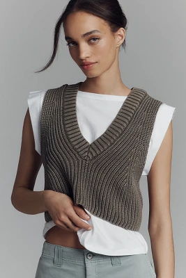 Pilcro Twofer Sweater Tee
