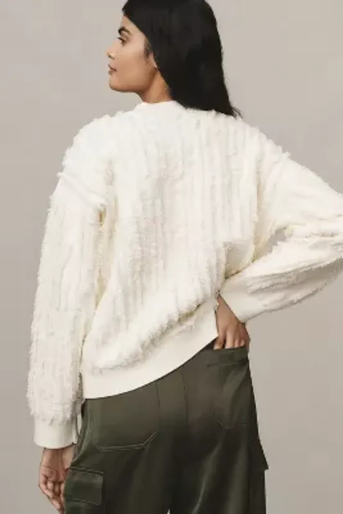 Mare Fuzzy Textured Sweater
