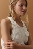 By Anthropologie Mesh Layered Tank