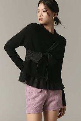 En Saison Casey Bow Sweater