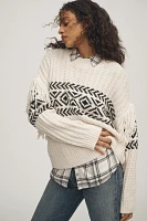 Sanctuary Artisan Fringe Sweater