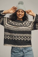 Sanctuary Crew-Neck Fairisle Sweater