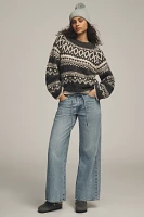 Sanctuary Crew-Neck Fairisle Sweater