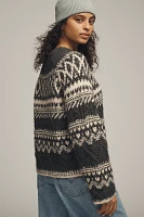 Sanctuary Crew-Neck Fairisle Sweater