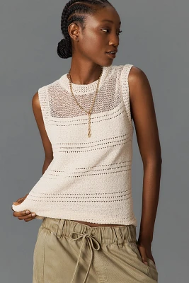 Sanctuary Waves of Summer Stitched Sweater Tank