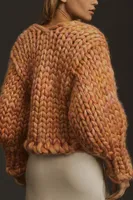 Hope Macauley Jupiter Colossal Knit Cardigan Sweater