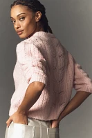 Rebecca Minkoff Campbell Puff-Sleeve Sweater