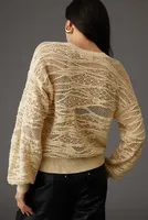 Joie Val Textured Crewneck Sweater
