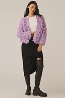 Pilcro Loop Bomber Cardigan Sweater