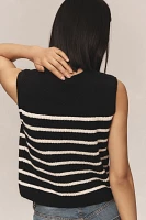 rag & bone Jen Striped Sweater Vest