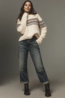 rag & bone Leigh Crew-Neck Wool Sweater