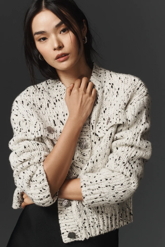 Baum und Pferdgarten Speckled Cardigan Sweater