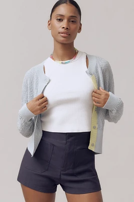 Baum Und Pferdgarten Chea Lightweight Textured Cardigan Sweater