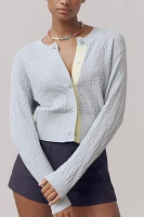 Baum Und Pferdgarten Chea Lightweight Textured Cardigan Sweater