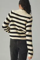 Maeve Polo Cardigan Sweater