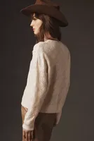 By Anthropologie Pointelle Sweater