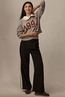 Maeve Collared Graphic Sweater