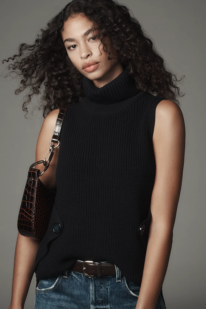 Maeve Turtleneck Sweater Tank