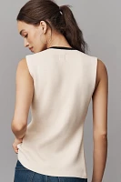 Maeve Crew-Neck Knit Vest