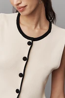Maeve Crew-Neck Knit Vest