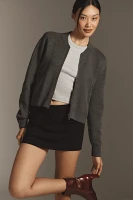 Scotch & Soda Cropped Bomber Sweater