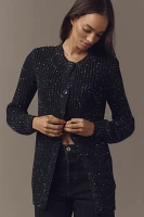 Scotch & Soda Sequin Crew-Neck Cardigan Sweater