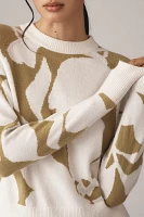 Derek Lam 10 Crosby​ Antoine Intarsia Crew-Neck Sweater